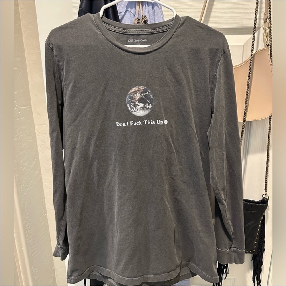 Don’t F*ck This Up organic cotton longe sleeve shirt